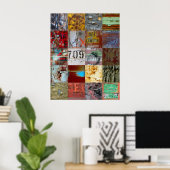 Posters Street Art Abstract 32 Lang (Thuiskantoor)