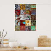 Posters Street Art Abstract 32 Long (Keuken)