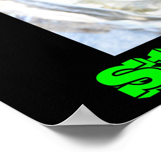 posters tegen roken - Groen (Hoek)