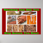 posters tegen roken - Groen (Voorkant)