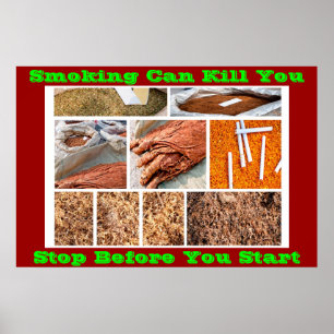 posters tegen roken - Groen