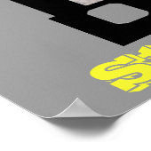 posters tegen roken op grijs (Hoek)