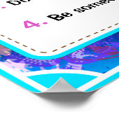 Posters tekenmerken, eerlijkheid - 2 van 6 (Hoek)