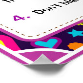 Posters tekenmerken, luchtwaardigheid - 4 van 6 (Hoek)