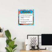 Posters tekensporen, burgerschap - 5 van 6 (Thuiskantoor)