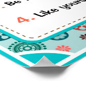 Posters tekensporen, respecteren - 1 van 6 (Hoek)