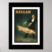Posters theater Vintage Kellar Magican (Voorkant)
