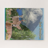 Posters van de deer legpuzzel (Horizontaal)