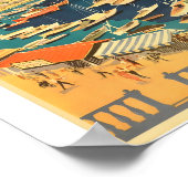 Posters van de -Griekenland op reis van de 70 jaar (Hoek)