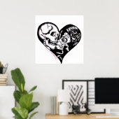 Posters van de kleuterschool "Heart Kiss" (Thuiskantoor)