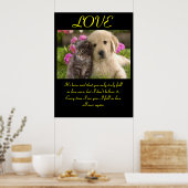 POSTERS VAN DE LAVE Dier 1 (Keuken)