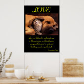 POSTERS VAN DE LAVE Dier 2 (Keuken)