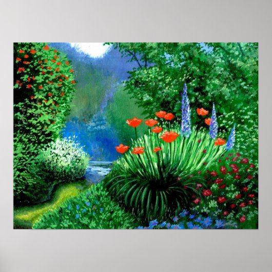 Posters van de lentestuin (Voorkant)