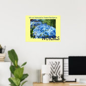 Posters van de NURSES toegesneden op de tevredenhe (Thuiskantoor)