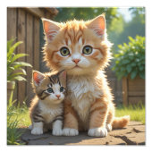 Posters van de Schattigee Kittens (Voorkant)