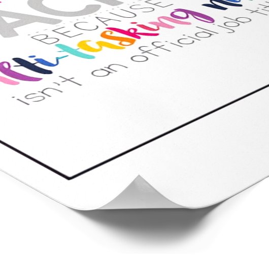 Posters van de speciale onderwijsleraar (Hoek)