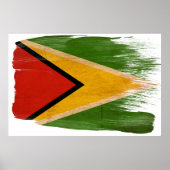 Posters van de vlag van Guyana (Voorkant)