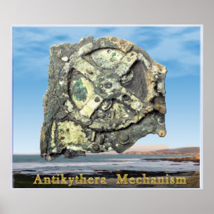 Posters van het Antikythera Mechanism
