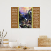 Posters van het Desiderata Mountain Uitzicht (Keuken)