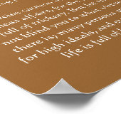 Posters van het Desiderata Mountain Uitzicht (Hoek)