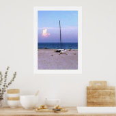 posters van het Print Giclée van de Zeilboot van (Keuken)