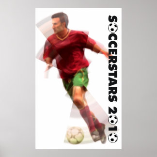 Posters van het WK Voetbal - Radiaal 2010