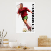 Posters van het WK Voetbal - Radiaal 2010 (Keuken)
