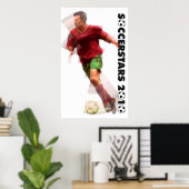 Posters van het WK Voetbal - Radiaal 2010 (Thuiskantoor)