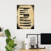  posters van slagerijen (Thuiskantoor)