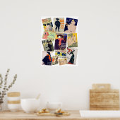 Posters van Toulouse-Lautrec (Keuken)