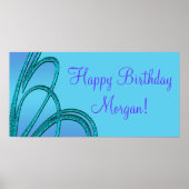 Posters van verjaardagsfeestbanners (Voorkant)