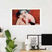 Posters van vogels en bijen (Thuiskantoor)