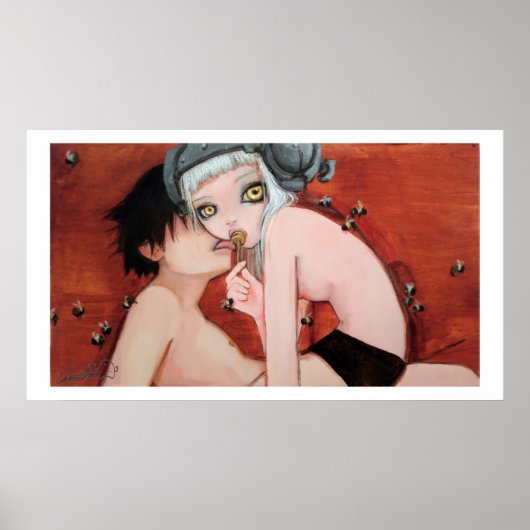 Posters van vogels en bijen (Voorkant)