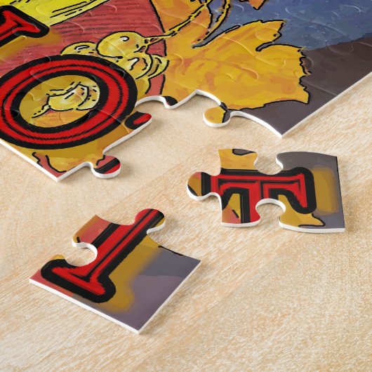  Posters van wijngaarden Legpuzzel (Zijkant)