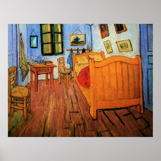 Posters - Vincent's Bedroom in Arles 1888 Van Gogh (Voorkant)