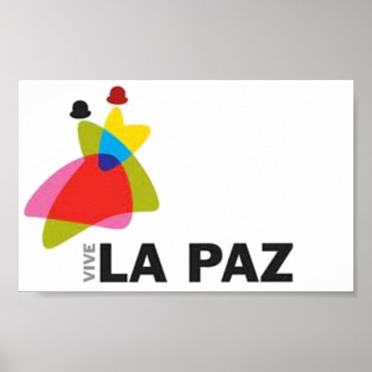Posters vive La Paz (Voorkant)