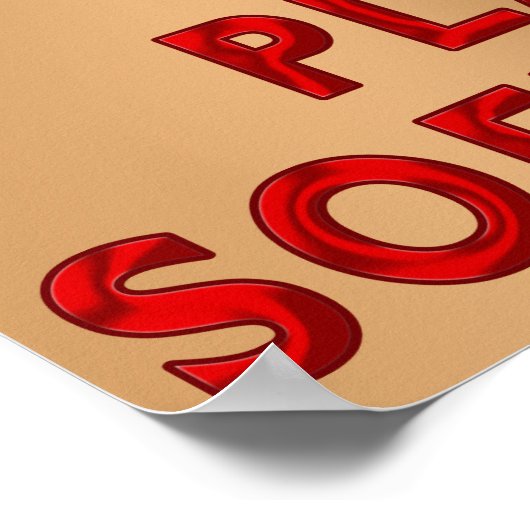 Posters VOOR AANGEPASTE KALK- EN SPEELSOFTBALL (Hoek)