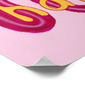 Posters voor Happy Word Positive Affirmation (Hoek)