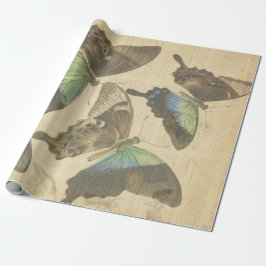 Posters voor het loskoppelen van vlinderbloemige F Cadeaupapier