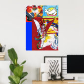 Posters voor het schilderen van de Hart Dove en An (Thuiskantoor)