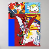 Posters voor het schilderen van de Hart Dove en An (Voorkant)