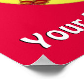 Posters voor het Softball-team voor meisjes (Hoek)