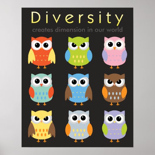 Posters voor kinderdiversiteit (Voorkant)