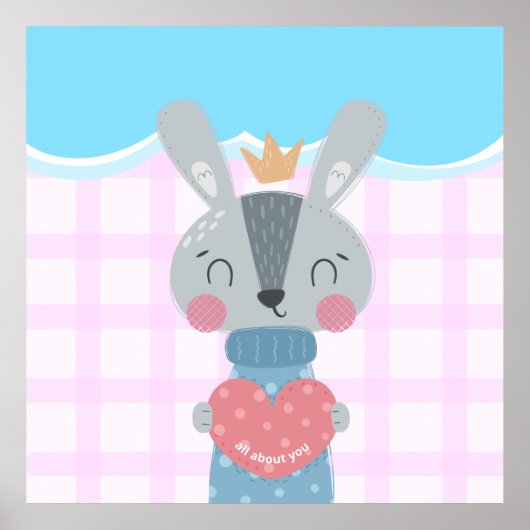 POSTERS VOOR KINDEREN AFSNIJDEN - ALLEMAAL OVER U (Voorkant)