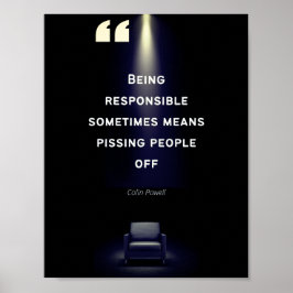 Posters voor leiderschap - Colin Powell Quote