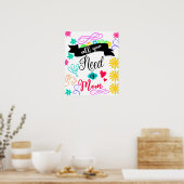 Posters voor mam- Moederdag- Poster- mam Gift (Keuken)