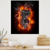 Posters voor smaakvolle muziek (Keuken)