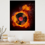 Posters voor smaakvolle muziek (Keuken)