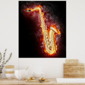 Posters voor smaakvolle muziek (Keuken)