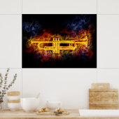 Posters voor smaakvolle muziek (Keuken)